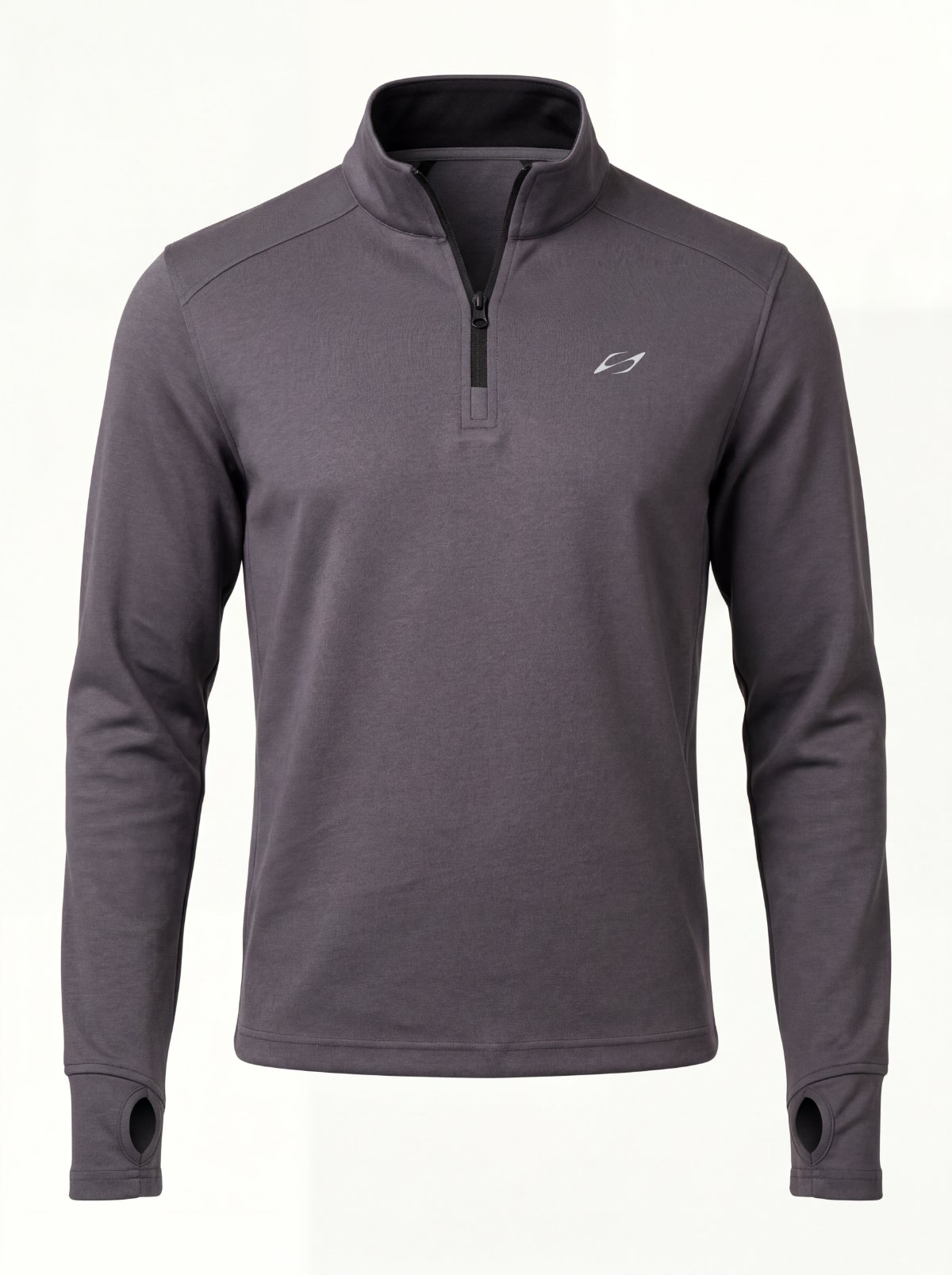 SL-161 Quarter Zip — Anthracite | saved lab